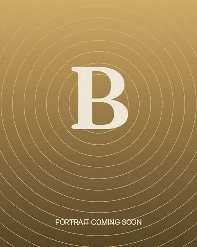 Placeholder portrait card for Butterbean, an AI-generated golden retriever character